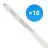 Lot 10x Noxion Tube LED T5 Avant Extreme (HF) High Efficiency 16W 2160lm - 830 Blanc Chaud | 115cm - Équivalent 28W