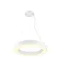 SLV Medo Cercle  60 Suspension Luminaire Aluminium Blanc 27W 4000lm 110D - 930-940 CCT | Meilleur Rendu Des Couleurs - Dimmable 