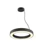 SLV Medo Cercle  60 Suspension Luminaire Aluminium Noir 27W 4000lm 110D - 930-940 CCT | Meilleur Rendu Des Couleurs - Dimmable 