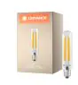 Ledvance LED NAV Filament Ambre E27 15W 1600lm - 718 Blanc Très Chaud | Équivalent 50W