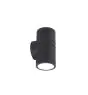 Ansell Applique Murale Reef Noir Up & Down - Extérieur - 10W 885lm 90D - 830-840-860 CCT | IP65