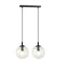 Emibig Suspension Luminaire Cosmo Acier Noir | Convient pour 2x E14 - Max 10W