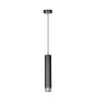 Emibig Suspension Luminaire Kibo Acier Noir | Convient pour 1x GU10 - Max 10W