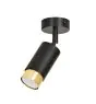 Emibig Plafonnier Hiro Acier Noir | Convient pour 1x GU10 - Max 10W