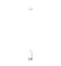 Emibig Suspension Luminaire Fumiko Acier Blanc | Convient pour 1x GU10 - Max 10W