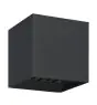 Eglo Applique Murale Calpi 2 Aluminium Anthracite Up & Down 3.3W 340lm - 830 Blanc Chaud | IP54