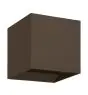 Eglo Applique Murale Calpi 3 Aluminium Rouille Up & Down 2.8W 420lm - 830 Blanc Chaud | IP54