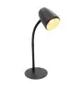 Eglo Lampe De Chevet Carlo Acier Noir | Convient pour 1x E14
