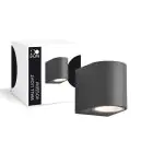 D'Lite Applique Murale Vossem Noir | IP54 - Convient Pour 1x GU10