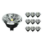 Lot 10x Noxion Lucent Spot LED GU10 AR111 12W 600lm 40D - 927 Blanc Très Chaud | Meilleur rendu des couleurs - Dimmable - Équivalent 50W