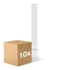 Lot 10x Noxion Lucent PL-S LED  6W - 840 Blanc Froid | 4-Pins - Équivalent 11W