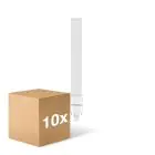 Lot 10x Noxion Lucent PL-S LED  6W - 827 Blanc Très Chaud | 2-Pins - Équivalent 11W