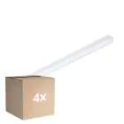 Lot 4x Philips Réglette LED CoreLine Blanc 25W/37W 3500lm/5200lm - 830-840 CCT| 150cm - Équivalent 2x58W