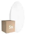 Lot 5x Ledvance Hublot LED Surface CIRCULAR 500 PS Blanc 42W 3500lm - 840 Blanc Froid | IP44