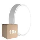 Lot 10x Ledvance Hublot LED Rond Blanc 9.5W 1220lm - 830-840 CCT | 262mm - IP65