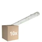 Lot 10x Philips Réglette LED Étanche WT050C | Convient Pour 2x150cm Tube LED