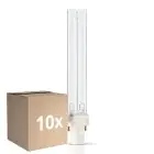 Lot 10x Philips PL-S 9W - UV-C | 2-Pins