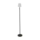 Eglo Lampadaires Salon Montapalma-L Solar Acier Noir 2W 190lm - 830 Blanc Chaud | IP54 - Dimmable - USB-C
