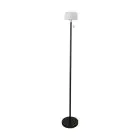 Eglo Lampadaires Salon Montapalma-L Solar Acier Noir 2W 190lm - 830 Blanc Chaud | IP54 - Dimmable - USB-C