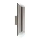 Eglo Applique Murale Agolada Extérieur Acier Inoxydable Gris Up & Down 7.4W 660lm - 830 Blanc Chaud