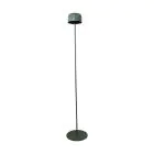 Eglo Lampadaires Salon Roccanova-L Solar Acier Vert 2W 270lm - 830 Blanc Chaud | IP44 - Dimmable tactile - USB-C