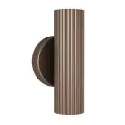 Eglo Applique Murale Portillo Acier Laiton Up & Down | Convient pour 2x GU10